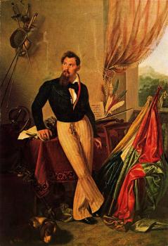 弗朗切斯科 海玆 Portrait of Count Baglioni 弗朗切斯科 海玆 Portrait of Count Baglioni